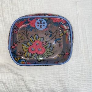 Gently used Tory Burch cosmetic bag